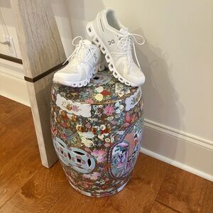 ON Women's White Athletic Shoes